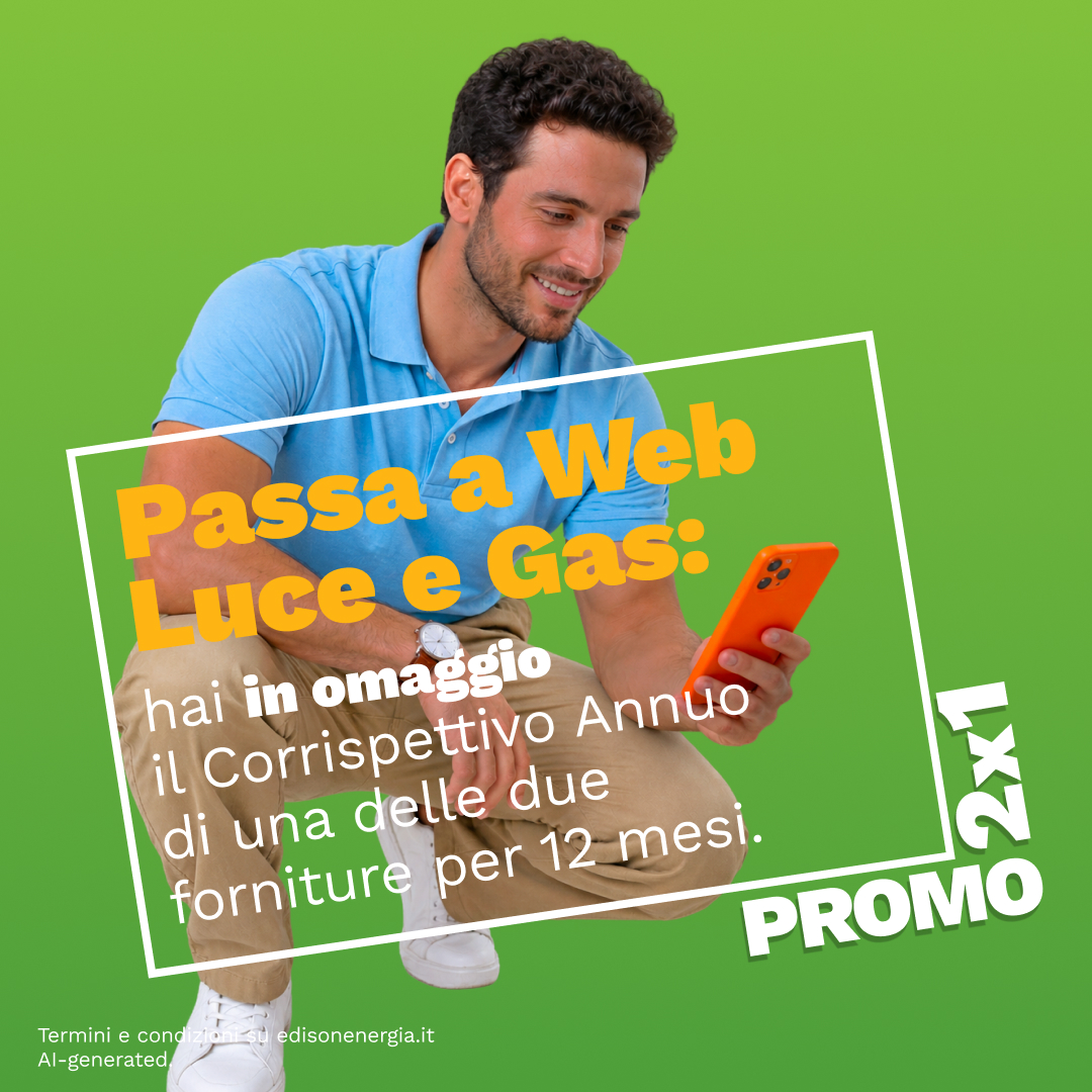 Promo 2x1 Web Luce e Gas